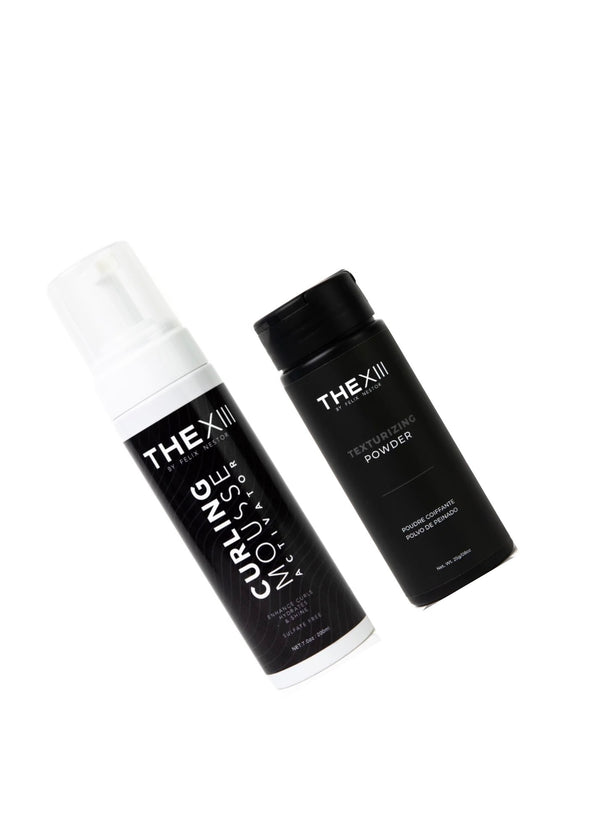 TEXTURIZING POWDER AND CURLING MOUSSE ACTIVATOR