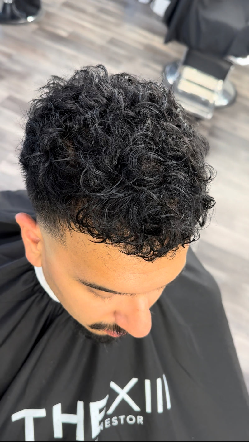 Enhanced Curls with a Low Taper